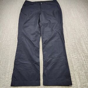 The North Face Pants Men 32x30 Hiking Utility Nylon Shell Water Resistant Gray